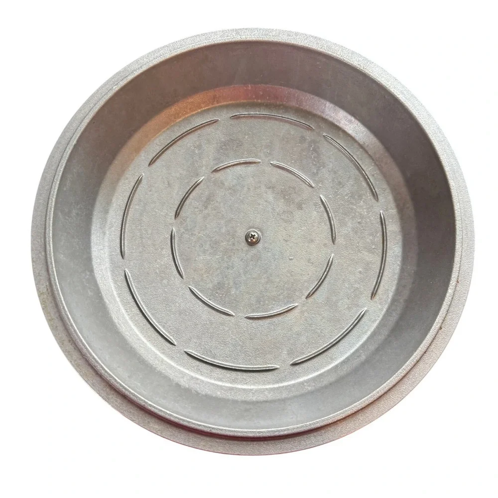 Vintage Club Cast Aluminum Dutch Oven‎ Pot with Lid Harvest Gold Tan Wood Knob